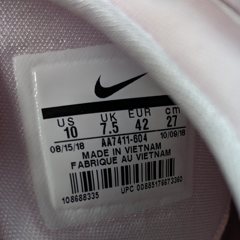Nike Renew Rival Pale Pink/Black/Plum Chalk - Picture 6 of 6
